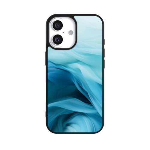 Apple iPhone 16 Base Case Smooth Blue Texture