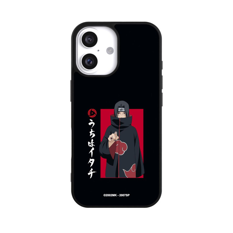 iPhone 16 Base Case Itachi Geste Schwarz
