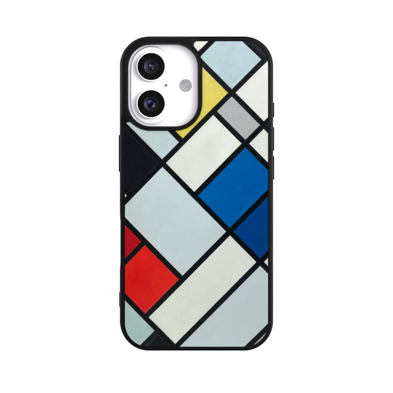 iPhone 16 Base Case Kontrakomposition von Dissonanzen - Theo van Doesburg