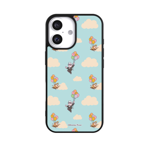 Apple iPhone 16 Base Case Disney Oben Ballon Haus Muster