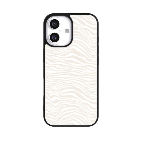 Apple iPhone 16 Base Case  Zebra Eleganz Tiermuster
