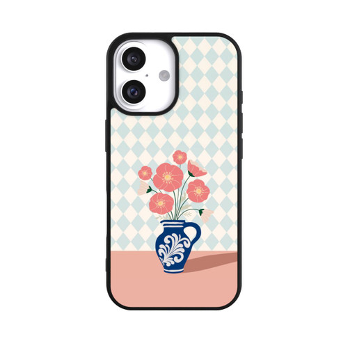 Apple iPhone 16 Base Case Blue Vase