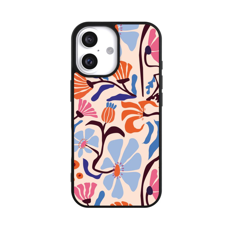 iPhone 16 Base Case Flower Market Ibiza Pastel