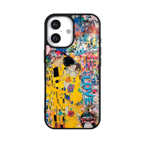 Apple iPhone 16 Base Case Graffiti Kiss