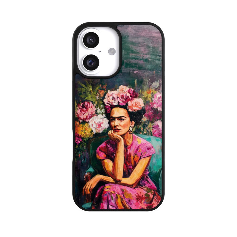 iPhone 16 Base Case Mexikanische Ikone Poetin der Farben