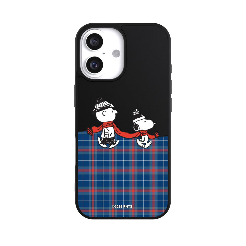 iPhone 16 Base Case Peanuts Weihnachtspulli Transparent