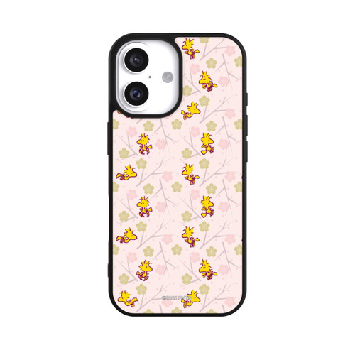 Apple iPhone 16 Base Case Woodstock Pink Muster