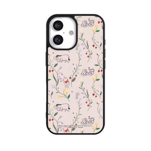 Apple iPhone 16 Base Case Winnie the Pooh Friends and Flowers