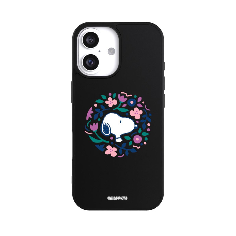 iPhone 16 Base Case Snoopy Flowers