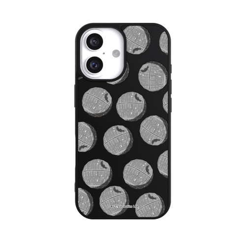 Apple iPhone 16 Base Case death-star-pattern-transparent