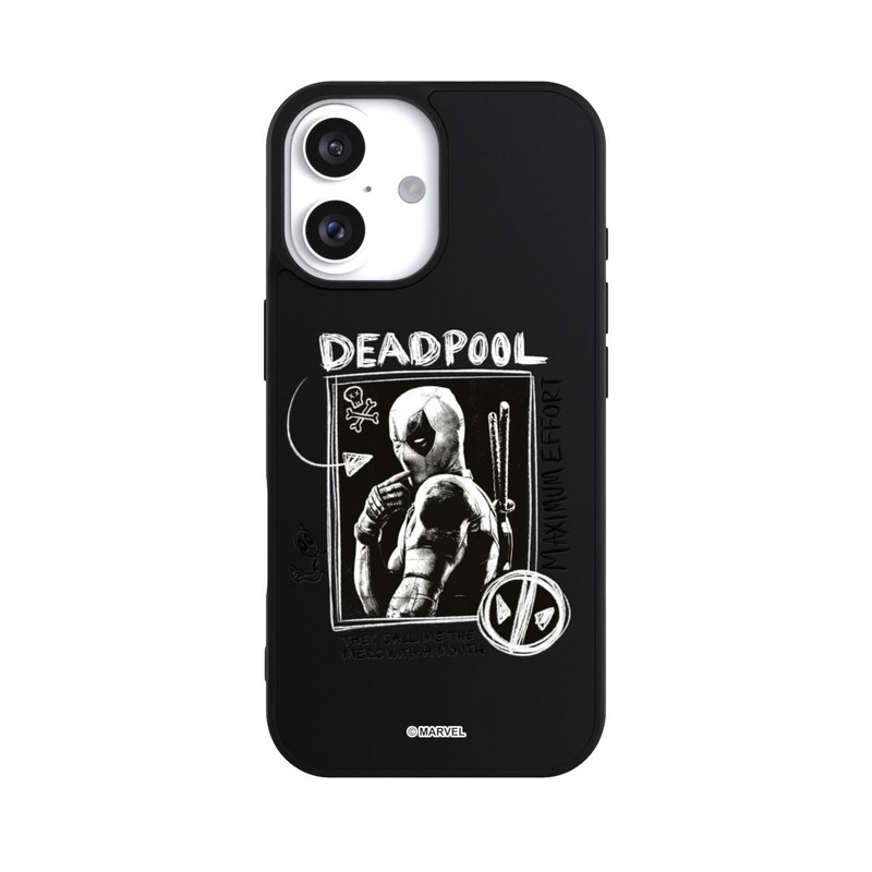 iPhone 16 Base Case Deadpool Transparent