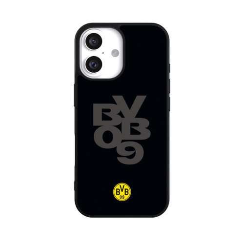 Apple iPhone 16 Base Case BVB09 Grau Schwarz