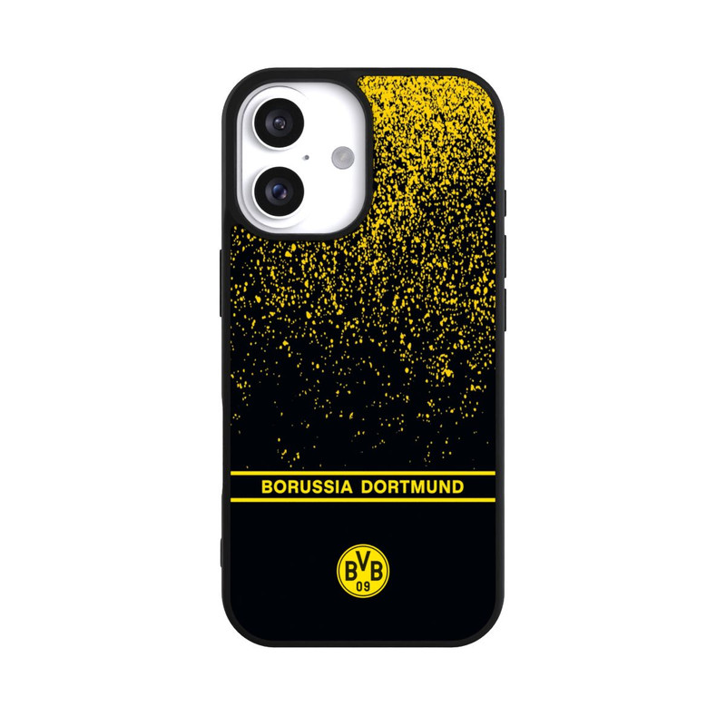 iPhone 16 Base Case BVB Farbverlauf Schwarz