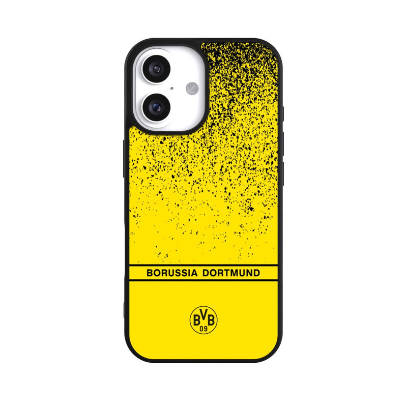 iPhone 16 Base Case BVB Farbverlauf Gelb