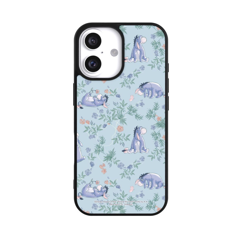 iPhone 16 Base Case Eeyore Blue Pattern