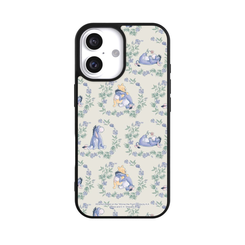 iPhone 16 Base Case Eeyore Hugging Pooh Pattern