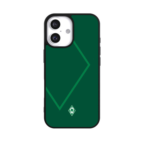Apple iPhone 16 Base Case Werder Grün Rautenelement