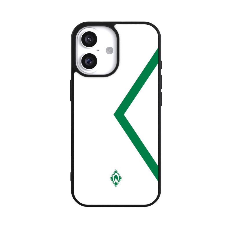 iPhone 16 Base Case Werder Bremen Rautenelement Grün