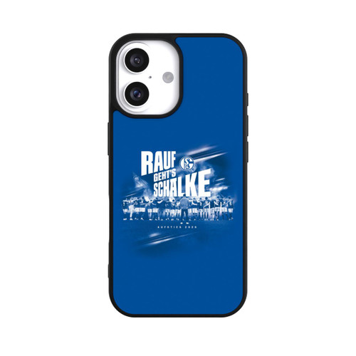 Apple iPhone 16 Base Case Rauf geht's Schalke