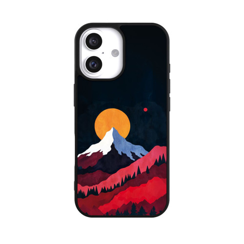 Apple iPhone 16 Base Case Mont Blanc Abstrakt
