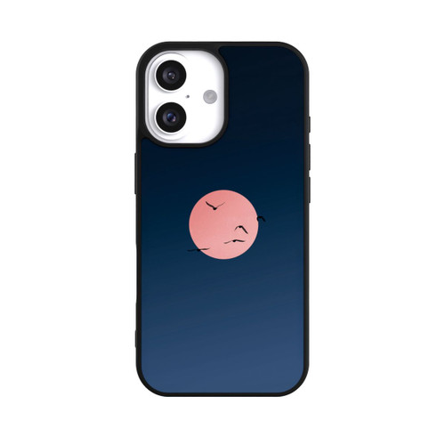 Apple iPhone 16 Base Case Summer Nights Red Moon