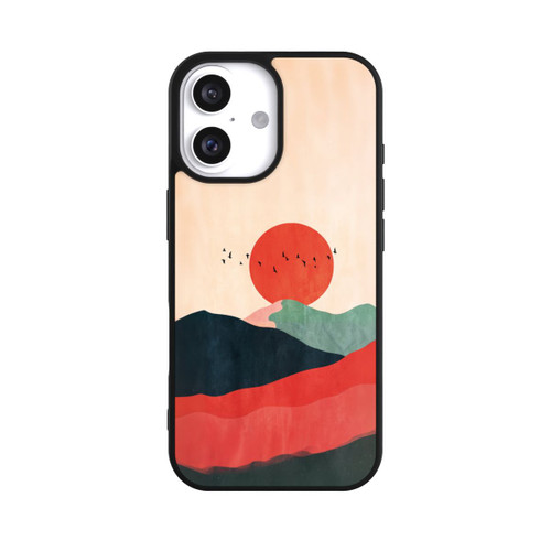 Apple iPhone 16 Base Case Zugvögel Kunst