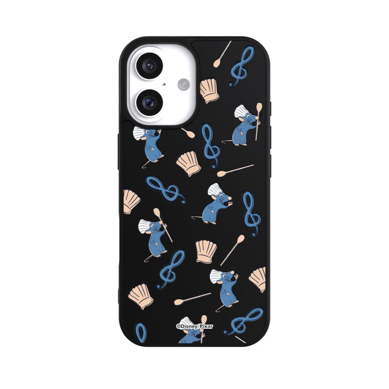 iPhone 16 Base Case Remy Ratatouille Transparent Disney Muster