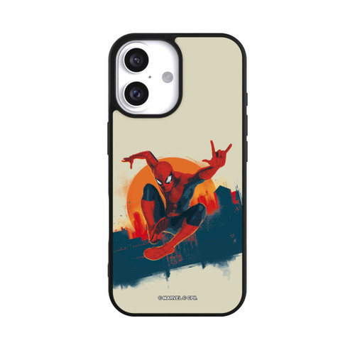 Apple iPhone 16 Base Case Spider-Man Hero Force beige