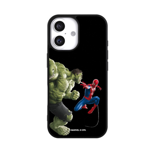 Apple iPhone 16 Base Case Spider-Man und Hulk