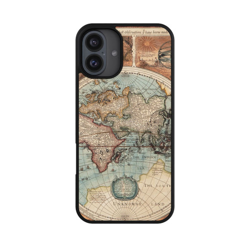 Apple iPhone 16 Plus Base Case Vintage Weltkarte