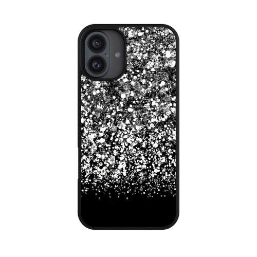 Apple iPhone 16 Plus Base Case Schneefall Glitzerlook