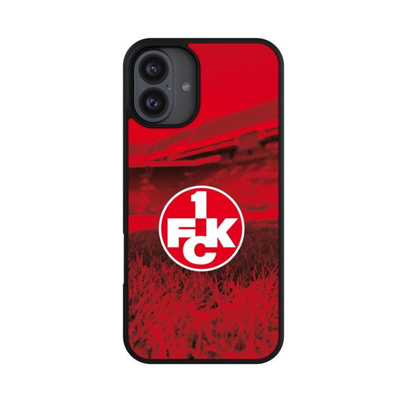 iPhone 16 Plus Base Case Stadionrasen FCK Rot