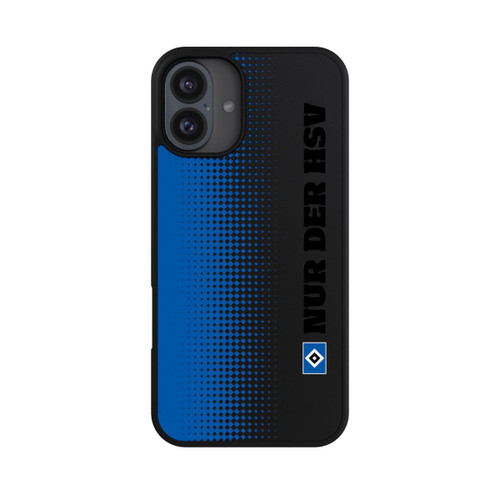 Apple iPhone 16 Plus Base Case Nur der HSV - Rautenraster Blau - ohne Hintergrund