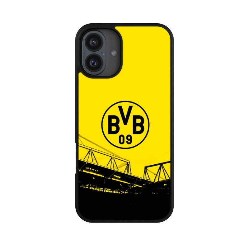 iPhone 16 Plus Base Case Stadion Schwarz-Gelb - BVB
