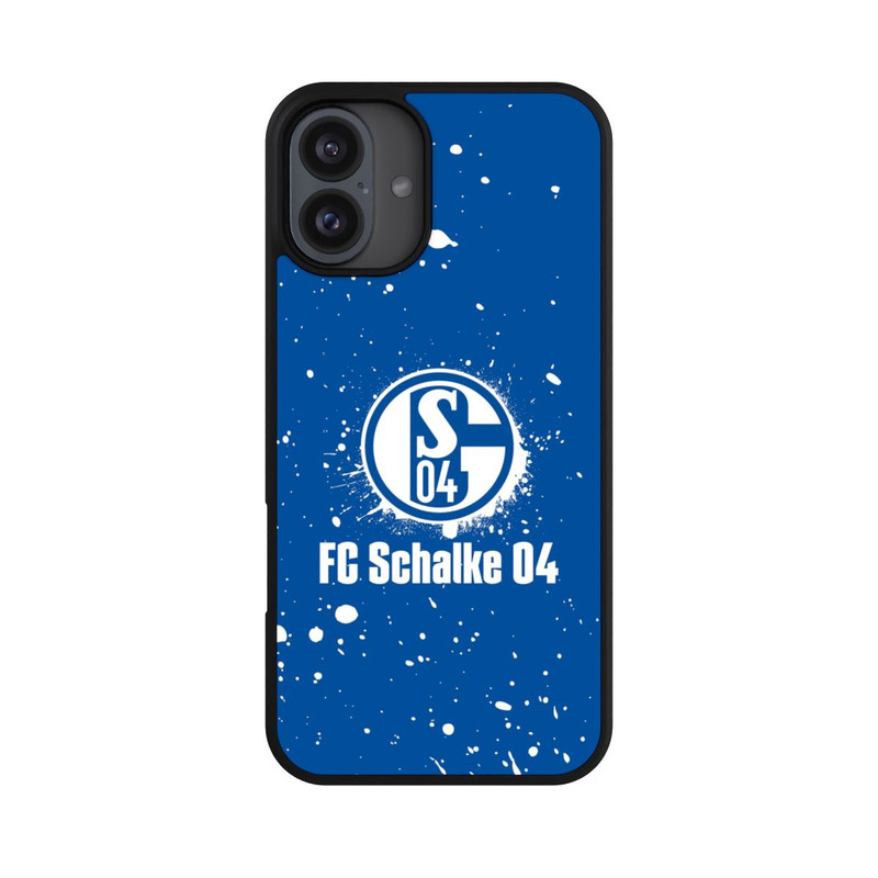 iPhone 16 Plus Base Case Schalke 04 - Spraylogo