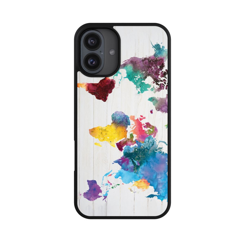 iPhone 16 Plus Base Case Welt Farbig 1