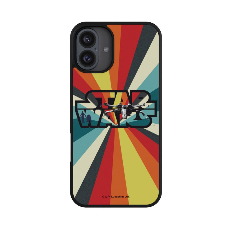 iPhone 16 Plus Base Case Retro X-Wing Star Wars Logo