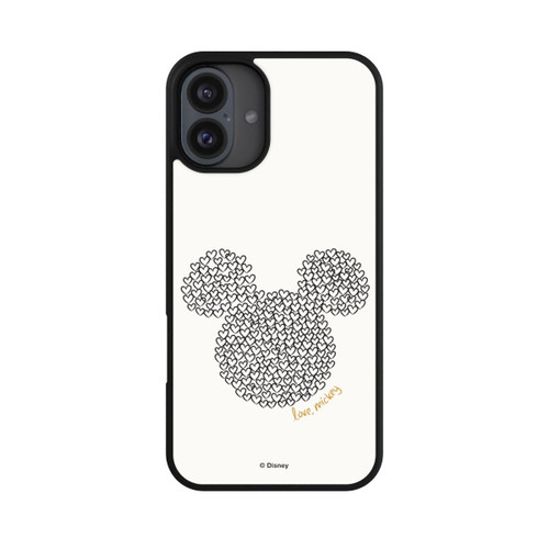 Apple iPhone 16 Plus Base Case Micky Black and White