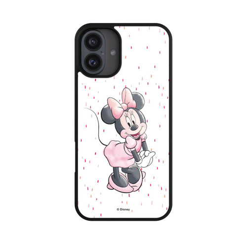 Apple iPhone 16 Plus Base Case Minnie Watercolour Dots