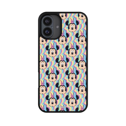 Apple iPhone 16 Plus Base Case Minnie Rainbow Faces