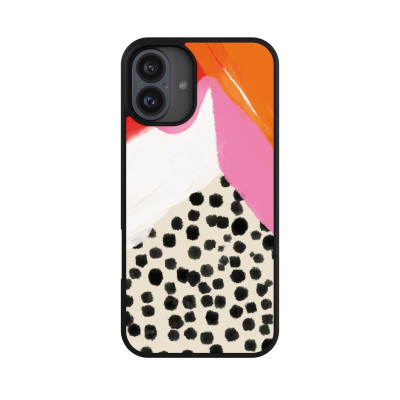 iPhone 16 Plus Base Case Crazy Life Art 03