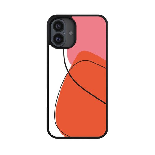 Apple iPhone 16 Plus Base Case Meine orangefarbene Kunst