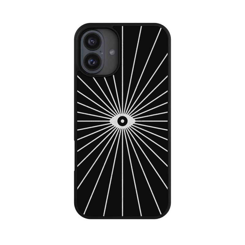 iPhone 16 Plus Base Case Abstraktes Auge