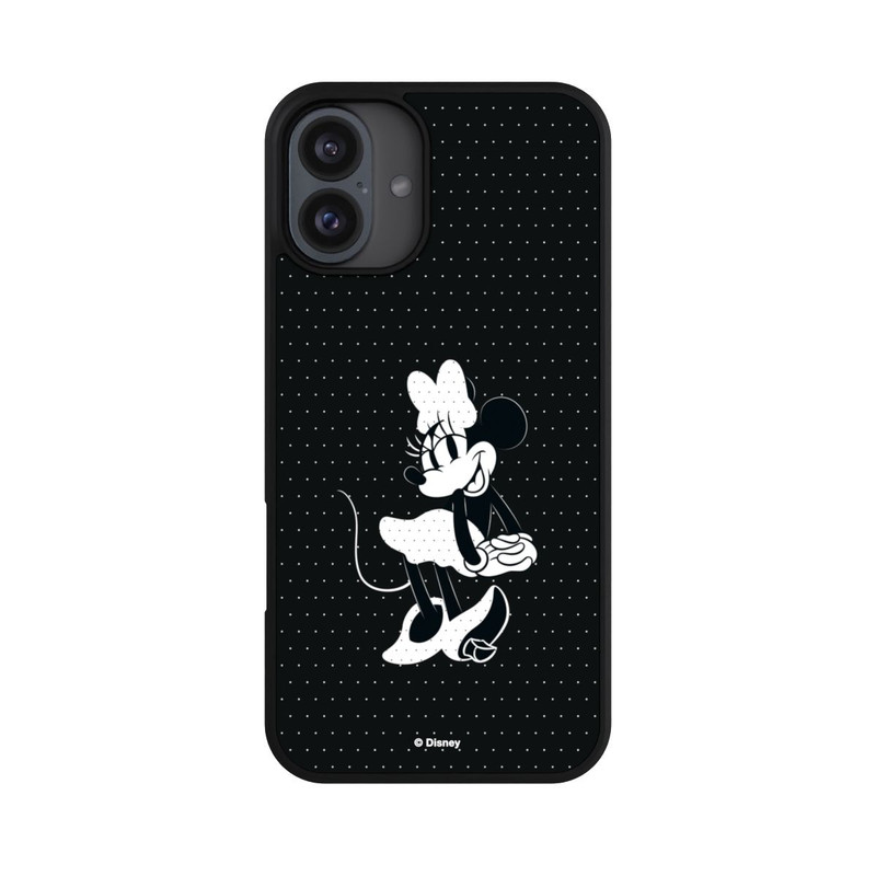 iPhone 16 Plus Base Case Minnie Frech Schwarz