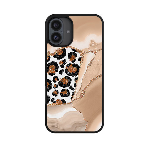 Apple iPhone 16 Plus Base Case  Muster und Texturen Hellgold