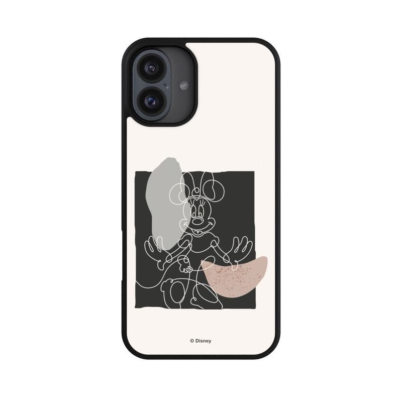 iPhone 16 Plus Base Case Minnie Abstrakte Formen 2