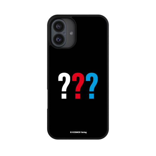 Apple iPhone 16 Plus Base Case Drei Fragezeichen Logo