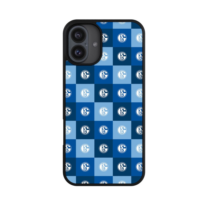 iPhone 16 Plus Base Case Schalke 04 Muster
