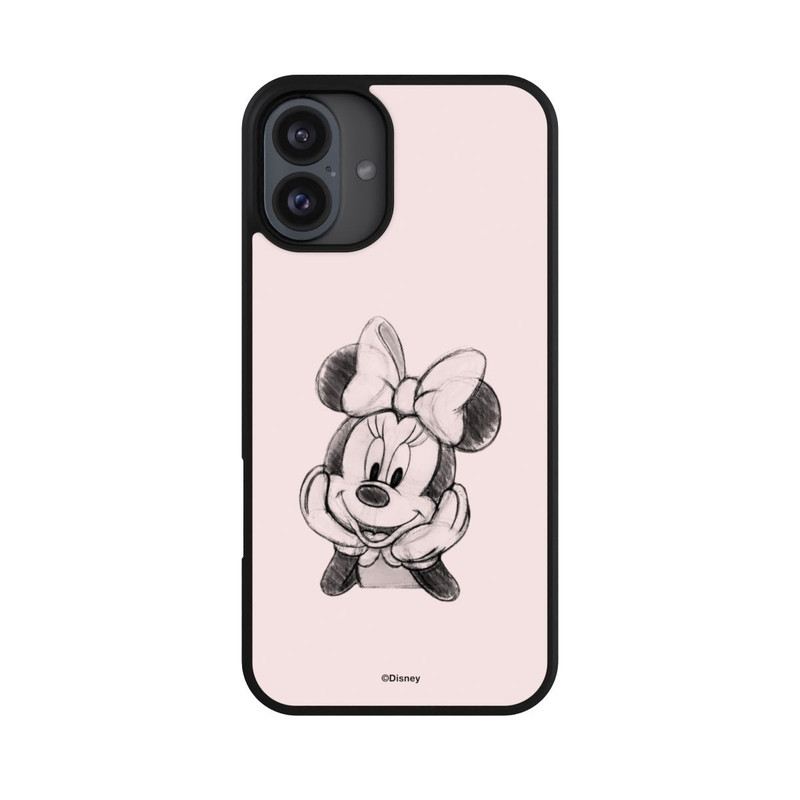 iPhone 16 Plus Base Case Minnie Posieren Sitzen