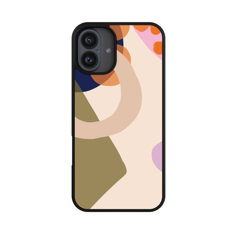 iPhone 16 Plus Base Case Colorful Boho